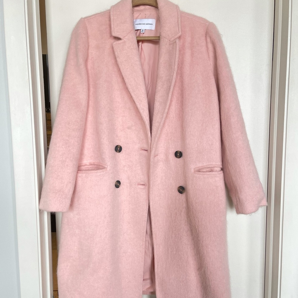 Pink Cupcakes & Cashmere coat!